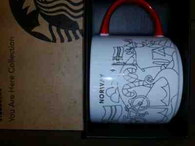 Starbucks Mug Norway Christmas yah you are here New Rare - Sold on eBay Jul, 5th 2019 for $50.00
