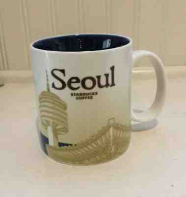STARBUCKS WORLD ICONS COLLECTOR SERIES SEOUL COFFEE MUG, Excellent Condition - Sold on eBay Jul, 5th 2019 for $34.99