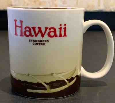 Starbucks Hawaii Coffee Mug Cup City Icon Series Collection Collector 16oz 2012 - Sold on eBay Jul, 5th 2019 for $17.99