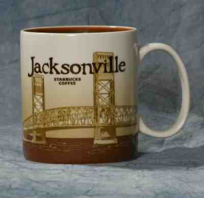 2009 Starbucks Jacksonville Florida Collector Series City Icon Mug 16oz EUC - Sold on eBay Jul, 5th 2019 for $22.20