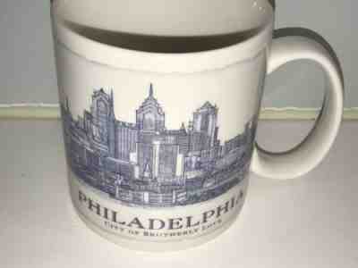 Philadelphia Starbucks Architecture Series 18 OZ Mug 2007 City Of Brotherly Love - Sold on eBay Jul, 5th 2019 for $15.00