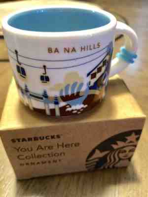 Starbucks Bana hills Ornanent  you Are Here. 2 Oz. New - Sold on eBay Jul, 5th 2019 for $29.00