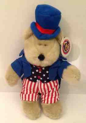Starbucks Collectible 2002 Bearista Bear 20th Edition Uncle Sam Fourth Of July - Sold on eBay Jul, 5th 2019 for $17.99