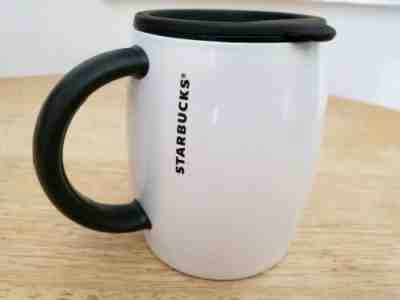 Starbucks 2013 Stainless Steel White Barrel Mug, 16 oz. HTF  - Sold on eBay Jul, 5th 2019 for $24.99