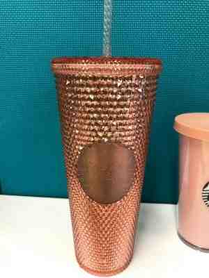 Starbucks Rose Gold Venti Cold Cup NEW &  RARE! - Sold on eBay Jul, 5th 2019 for $24.99