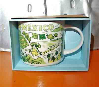 Mexico Starbucks Mug Country (Green) Been There Series 2018 Mexican SKU Original - Sold on eBay Jul, 15th 2019 for $22.49