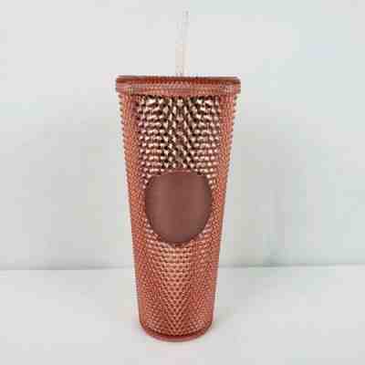 Starbucks Rose Gold Pink Radiant Iridescent Sparkling Jeweled 24oz Tumbler New - Sold on eBay Jul, 15th 2019 for $34.99