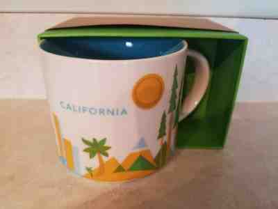 Starbucks California YAH You Are Here 14oz Mug DISCONTINUED - NEW IN BOX - Sold on eBay Jul, 15th 2019 for $17.95