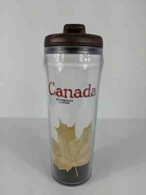 Starbucks Canada Travel Mug 2008 Global Icons Collectors Series Maple Leaf 12 oz - Sold on eBay Jul, 15th 2019 for $19.99