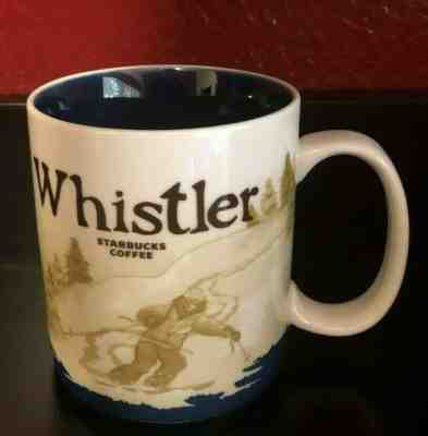STARBUCKS WHISTLER Canada Coffee Mug 16 oz Collector Series 2009 You Are Here - Sold on eBay Jul, 15th 2019 for $58.99