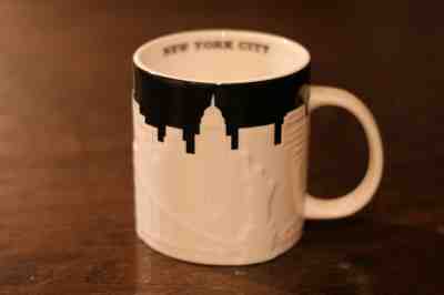 STARBUCKS 2012 New York City Relief Series Bone China Coffee Cup Mug   - Sold on eBay Jul, 15th 2019 for $15.00