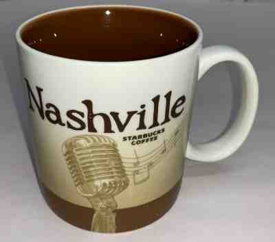 Starbucks Nashville Tennessee 4" Ceramic Coffee Mug 2009 Collector Series 16 oz. - Sold on eBay Jul, 15th 2019 for $28.99