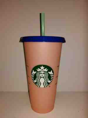 Starbucks Color Changing Cold Cup Rose/Coral Red - Sold on eBay Jul, 15th 2019 for $25.00