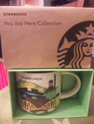 NIB With SKU STARBUCKS  EDINBURGH, SCOTLAND  You Are Here (YAH)  14 Oz Mug. Rare - Sold on eBay Jul, 15th 2019 for $48.00