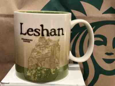 Starbucks Coffee Mug - LESHAN -Global City Icon Series 16 Oz NIB - Sold on eBay Jul, 14th 2019 for $29.90