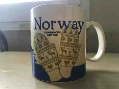 Norway Starbucks Coffee Mug From Global Icon Collector Series, 16 oz. - Sold on eBay Jul, 14th 2019 for $42.00