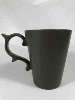 Starbucks 2012 Tazo Scroll Handle Rococo Gray Coffee Tea 16oz Mug Cup   - Sold on eBay Jul, 14th 2019 for $28.45