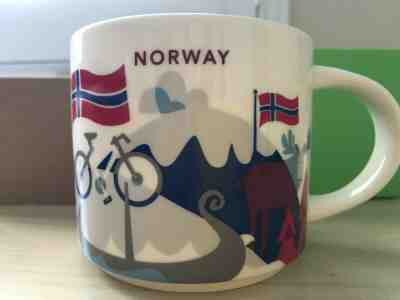 Norway Starbucks Coffee You Are Here Collector Series, 14 oz. - Sold on eBay Jul, 14th 2019 for $40.00