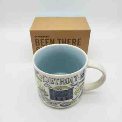 Starbucks Coffee Mug Been There Detroit Michigan Central Train Station NIB NEW  - Sold on eBay Jul, 14th 2019 for $24.99