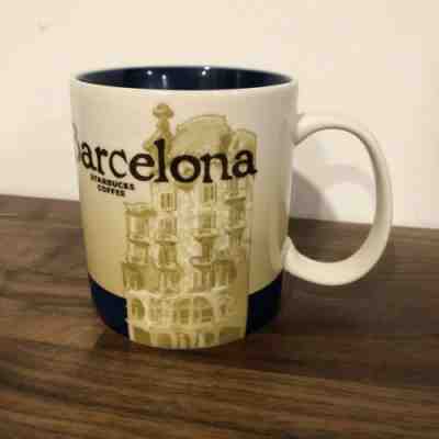 Starbucks Coffee Mug Barcelona Spain 2008 Collector Series 16oz  - Sold on eBay Jul, 14th 2019 for $19.00