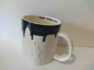 Starbucks New York City Skyline Coffee Mug NYC TAXI Relief Collector Series 2012 - Sold on eBay Jul, 14th 2019 for $19.00