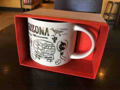 RARE! Starbucks HOLIDAY ARIZONA Been There Series Coffee Mug Tea Cup 14 Oz - Sold on eBay Jul, 14th 2019 for $39.95