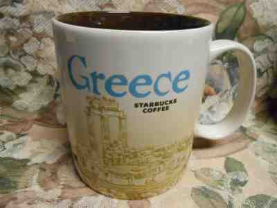 2013 STARBUCKS GREECE  GLOBAL  CITY COFFEE CUP- MUG  16OZ Icon Series - Sold on eBay Jul, 14th 2019 for $29.95