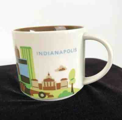 2015 Starbucks Indianapolis Indiana You Are Here Coffee Mug Excellent Condition - Sold on eBay Jul, 14th 2019 for $19.99