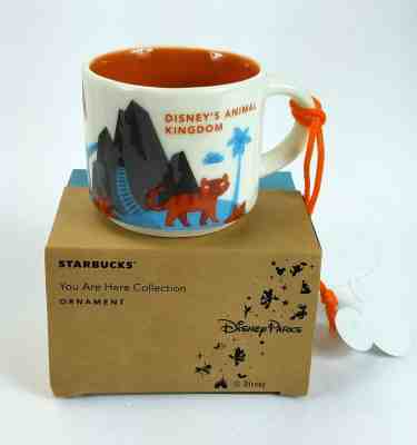 Starbucks Disney Parks You Are Here Collection Animal Kingdom Ornament Mug 2 oz - Sold on eBay Jul, 14th 2019 for $15.04