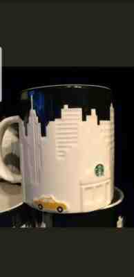 New Starbucks Coffee New York City Embossed TAXI Relief Mug  Series 2012 - Sold on eBay Jul, 14th 2019 for $16.00