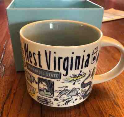 Starbucks "Been There Series" Coffee Cup Mug - West Virginia WV - Sold on eBay Jul, 14th 2019 for $35.88