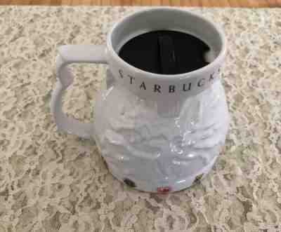 Starbucks Barista Mug Globe World Flags 24 Oz. Embossed Coffee Cup With Lid - Sold on eBay Jul, 14th 2019 for $19.99