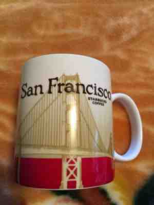 Starbucks Coffee SAN FRANCISCO Mug CITY COLLECTION Series 2009 Cup 16 oz - Sold on eBay Jul, 14th 2019 for $15.50