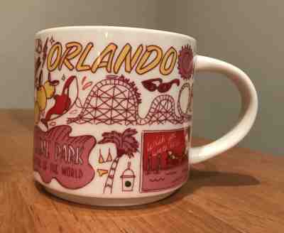 New STARBUCKS BEEN THERE COLLECTION SERIES - ORLANDO MUG 14 OZ - Sold on eBay Jul, 14th 2019 for $17.00