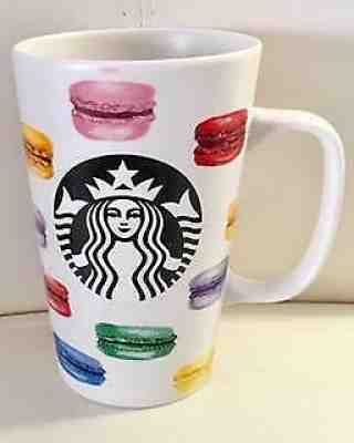 Starbucks Coffee Cup 2015 French Macarons Starbucks Dot Coffee Cup - Sold on eBay Jul, 14th 2019 for $32.00