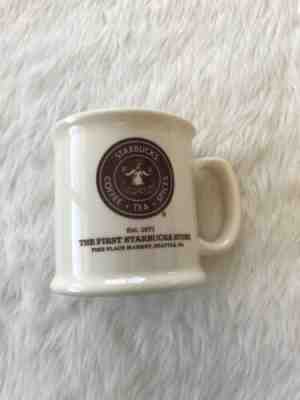 Starbucks Beige Vintage Pike Place Mermaid Mug Made In USA - Sold on eBay Jul, 14th 2019 for $25.00