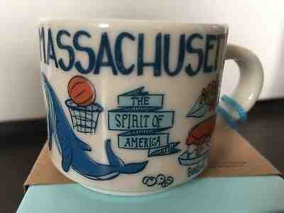 STARBUCKS MASSACHUSETTS BEEN THERE SERIES ORNAMENT 2oz - NIB / NWT - Sold on eBay Jul, 14th 2019 for $35.00