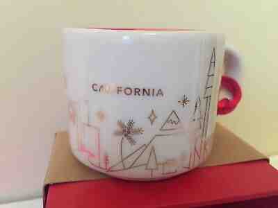 STARBUCKS CALIFORNIA 2014 YOU ARE HERE ORNAMENT 2oz - NIB / NWT - Sold on eBay Jul, 14th 2019 for $25.00
