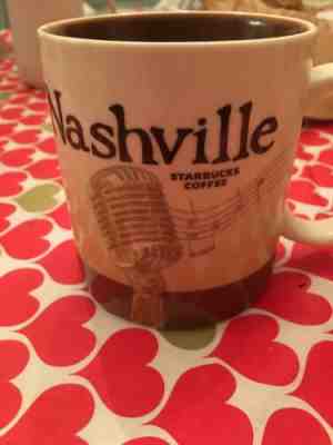 NASHVILLE 2012 STARBUCKS COLLECTORS SERIES COFFEE MUG - Sold on eBay Jul, 14th 2019 for $21.00