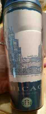 Starbucks 2004 Chicago The Windy City Architecture Series Coffee Tumbler ? RARE - Sold on eBay Jul, 13th 2019 for $15.95