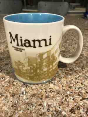 NWT Starbucks Miami Global Icon Mug 16 oz Discontinued - Sold on eBay Jul, 13th 2019 for $31.50