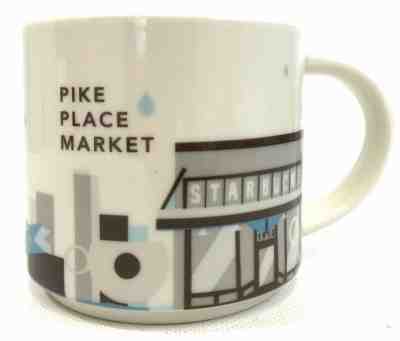 Starbucks PIKE PLACE MARKET You Are Here 2015 Collectors City Series Coffee Mug - Sold on eBay Jul, 13th 2019 for $22.00