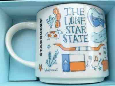 Starbucks TEXAS Been There Collection Coffee Mug 14 Oz NIB - Sold on eBay Jul, 13th 2019 for $17.00