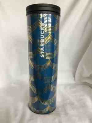 Starbucks Mermaid Siren Anniversary 2017 Tumbler 16 Oz Blue & Gold Scales NWT - Sold on eBay Jul, 13th 2019 for $22.75