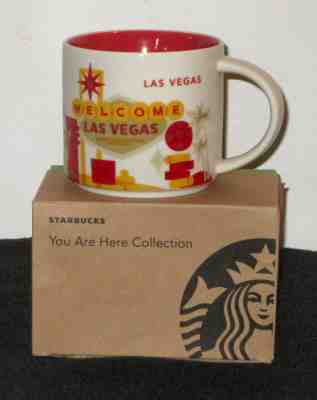 New STARBUCKS You Are Here Collection 2015 MUGS – Las Vegas - Sold on eBay Jul, 13th 2019 for $22.00