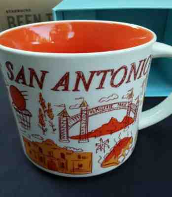 San Antonio Texas Been There Starbucks Coffee Mug NIB 14oz - Sold on eBay Jul, 13th 2019 for $22.95