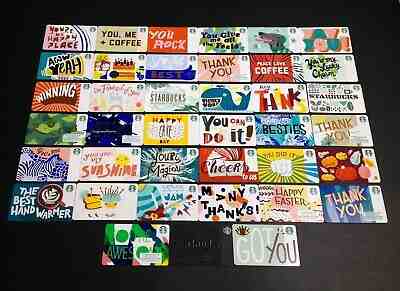 Canada ???????? STARBUCKS RECYCLED PAPER GIFT CARD  - LOT OF 39 PCS. -NEW  - Sold on eBay Jul, 13th 2019 for $19.99