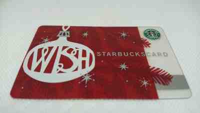 Starbucks card Japan RARE! Holiday Wish 2009 Pin Used - Sold on eBay Jul, 13th 2019 for $18.82