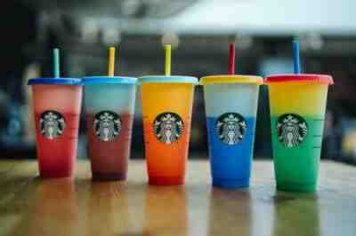 Starbucks Reusable Color Changing Cups 2019 -  24oz Set of 3 Cups - Sold on eBay Jul, 13th 2019 for $48.00