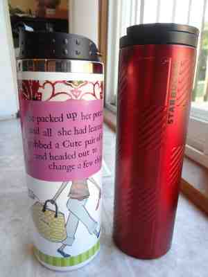 Starbucks 2015 & Santa Barbara Stainless Steel Tumbler Mugs - Free Shipping